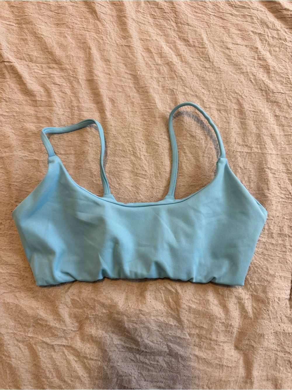 Five Dancewear Light Blue Scoop Neck Bralette